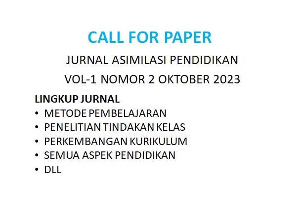 CALL FOR PAPER